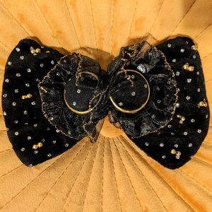 Hairgrip Vintage, Black Velvet